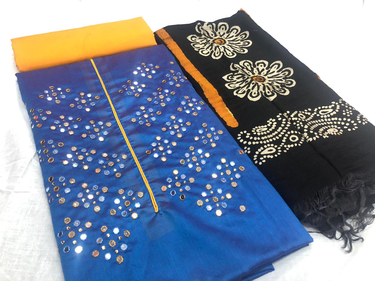 Mirror Work Dress Material 2