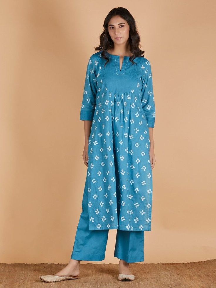Bandhani kurti 1