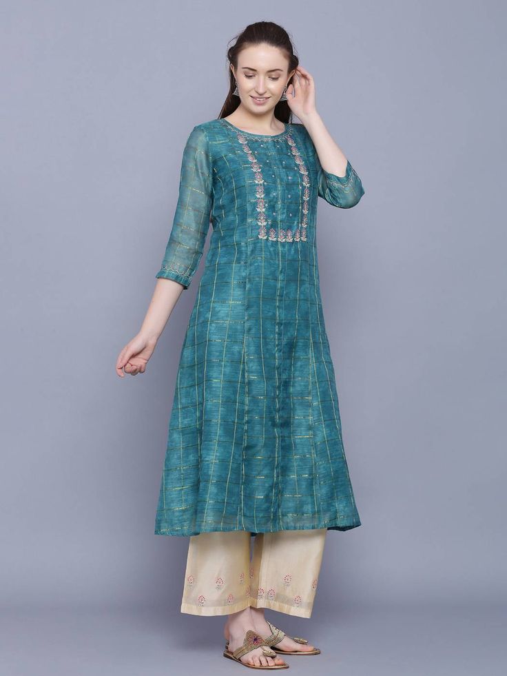 Chanderi Kurti 1
