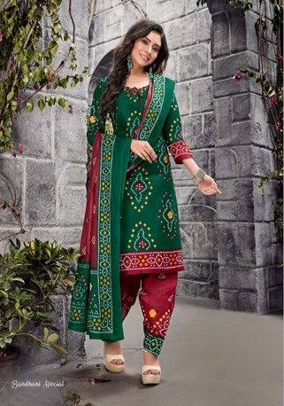 Bandhani Suit 1