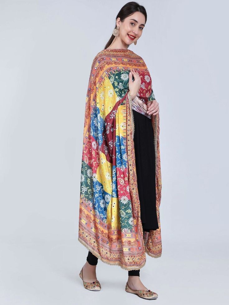 mirror dupatta 1